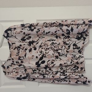 Forever 21 Abstract Floral Blouse